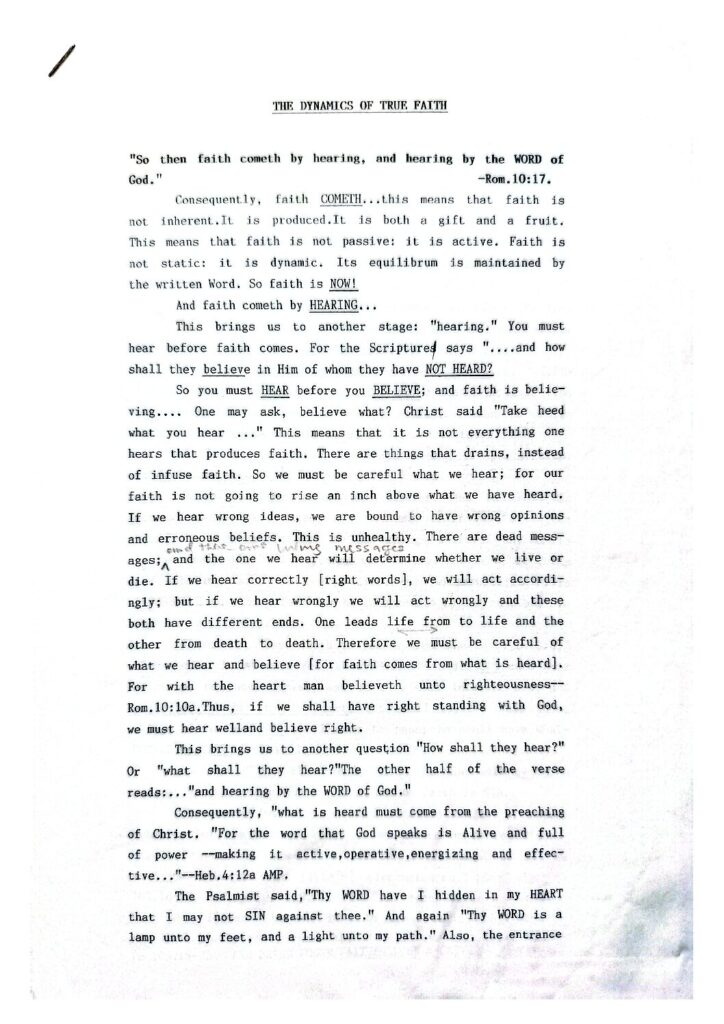 thumbnail of The Dynamics of True Faith